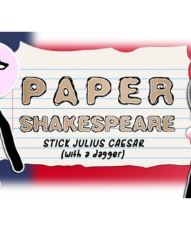 Paper Shakespeare: Stick Julius Caesar with a dagger Steam Key GLOBAL